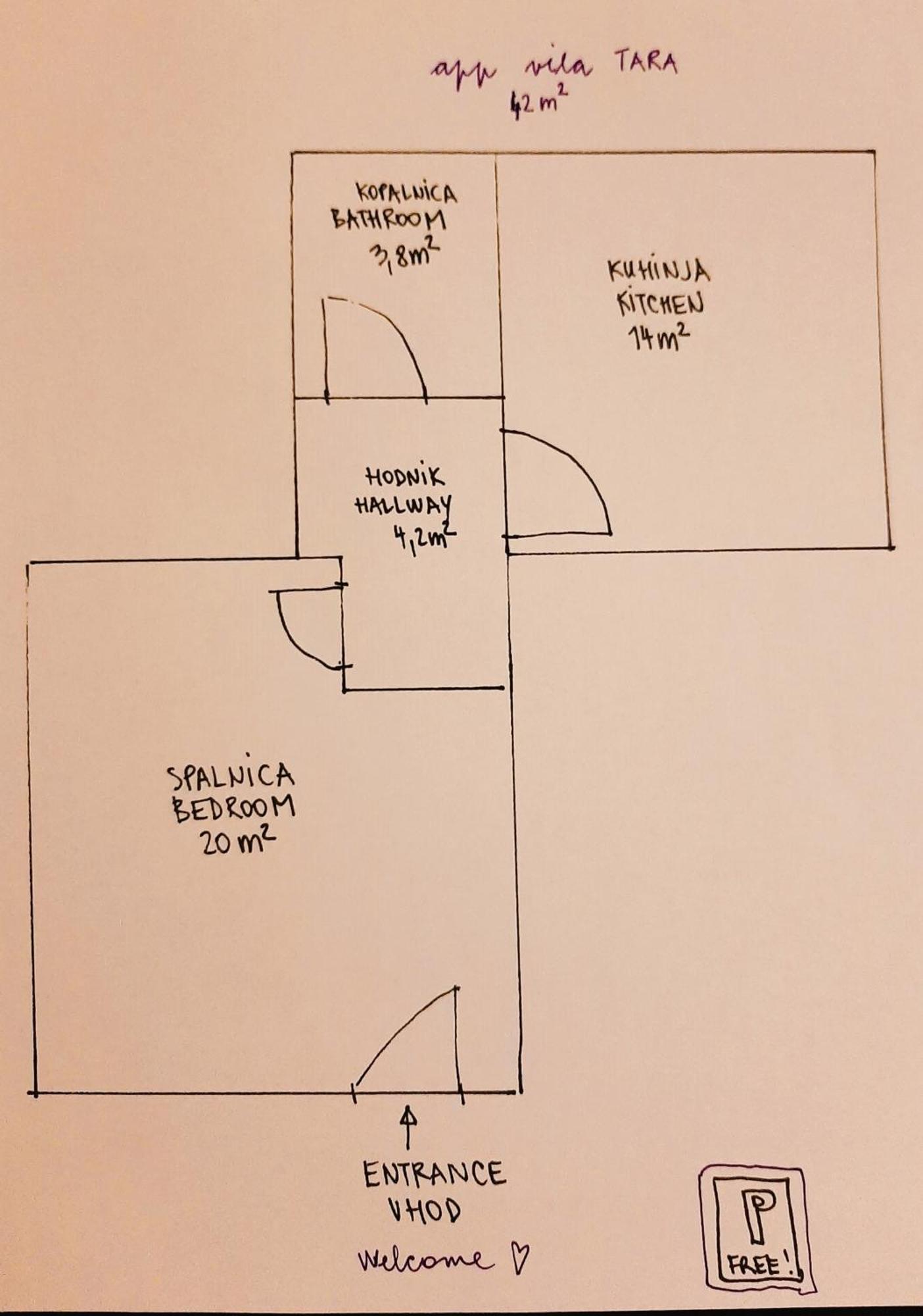 Apartma Tara Apartment